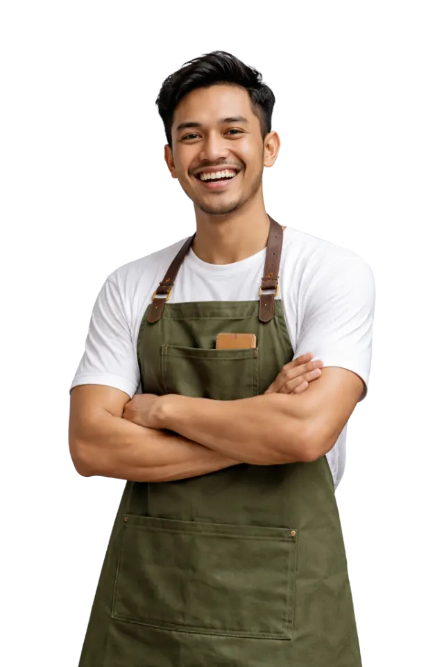 Happy Business Owner